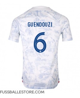 Günstige Frankreich Matteo Guendouzi #6 Auswärtstrikot WM 2022 Kurzarm